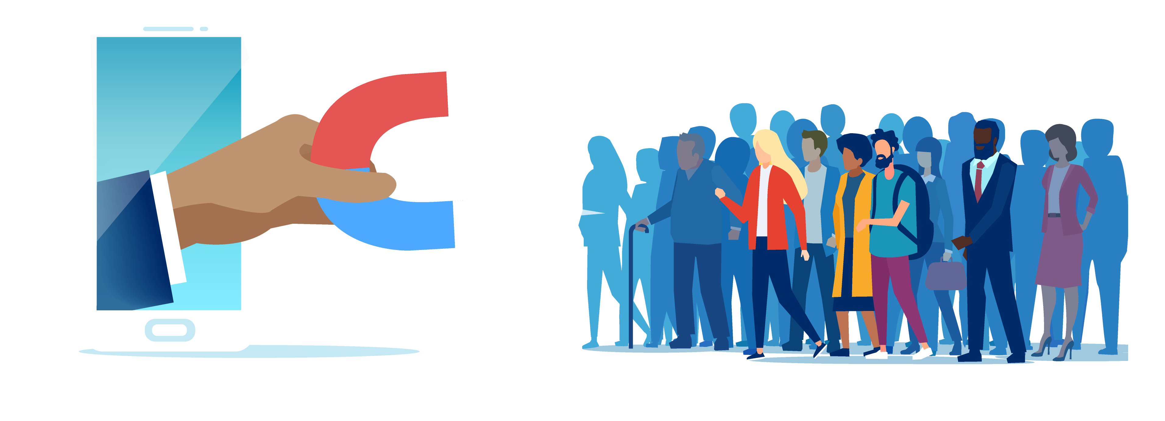 Focus on the candidate.